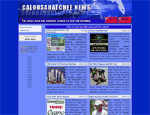 Tablet Screenshot of news.caloosahatchee.org